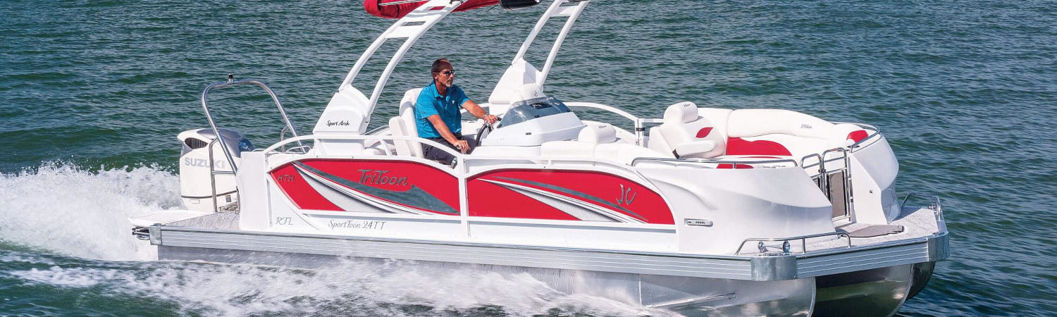 2023 JC TriToon Marine SportToon for sale in Viking Marine, Spruce, Michigan